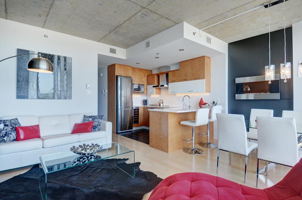 Les Immeubles Charlevoix - Le 760-514 Apartman Québec Szoba fotó