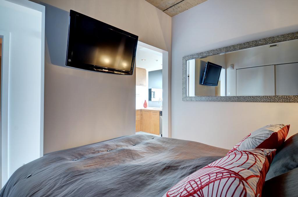 Les Immeubles Charlevoix - Le 760-514 Apartman Québec Szoba fotó